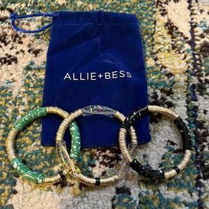 Set of 3 Allie and Bess bracelets